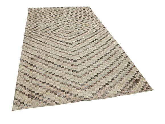 5x10 Beige Bohemian Rug  - 33197