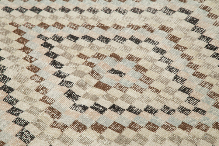 5x10 Beige Bohemian Rug  - 33197