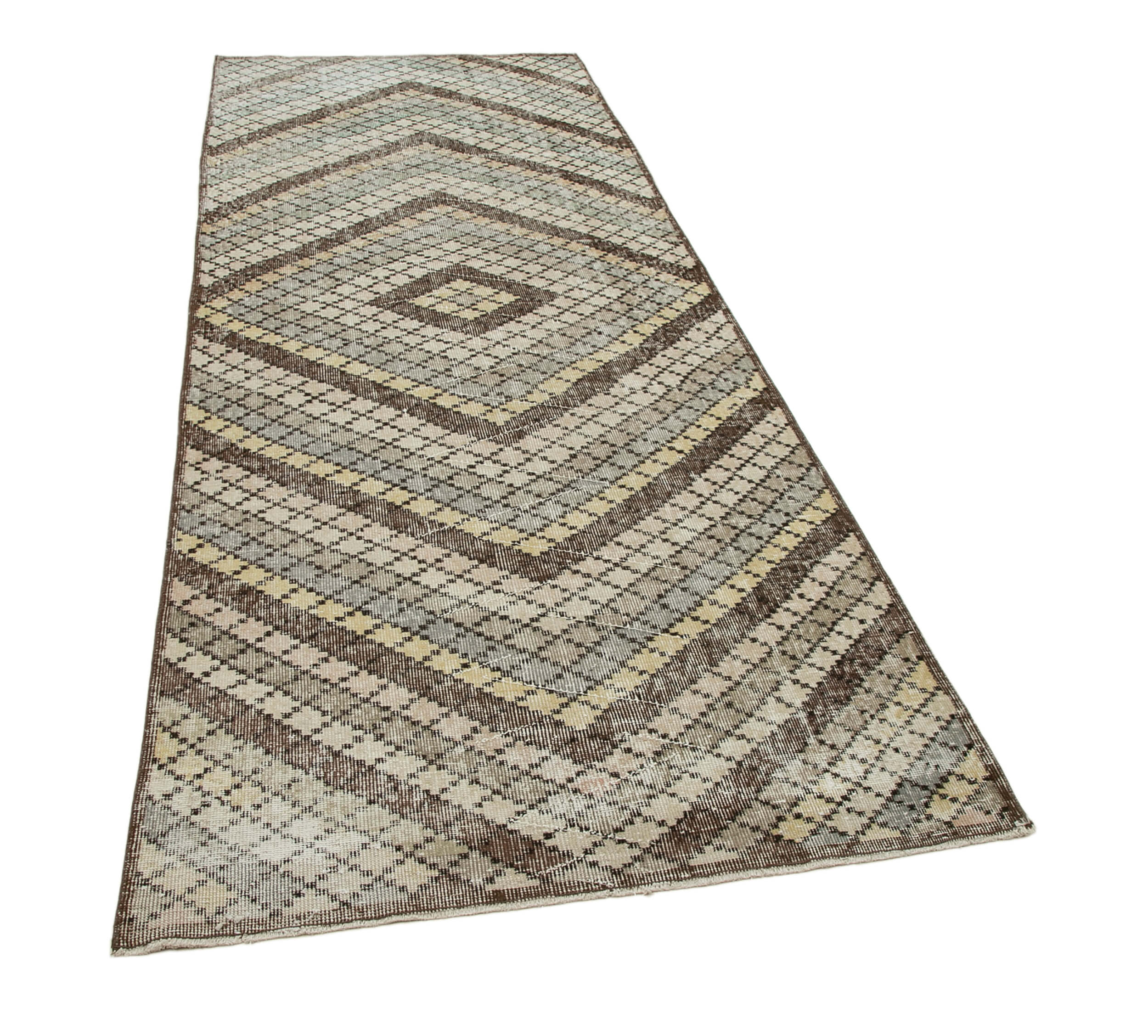 4x10 Multicolor Bohemian Rug  - 33199