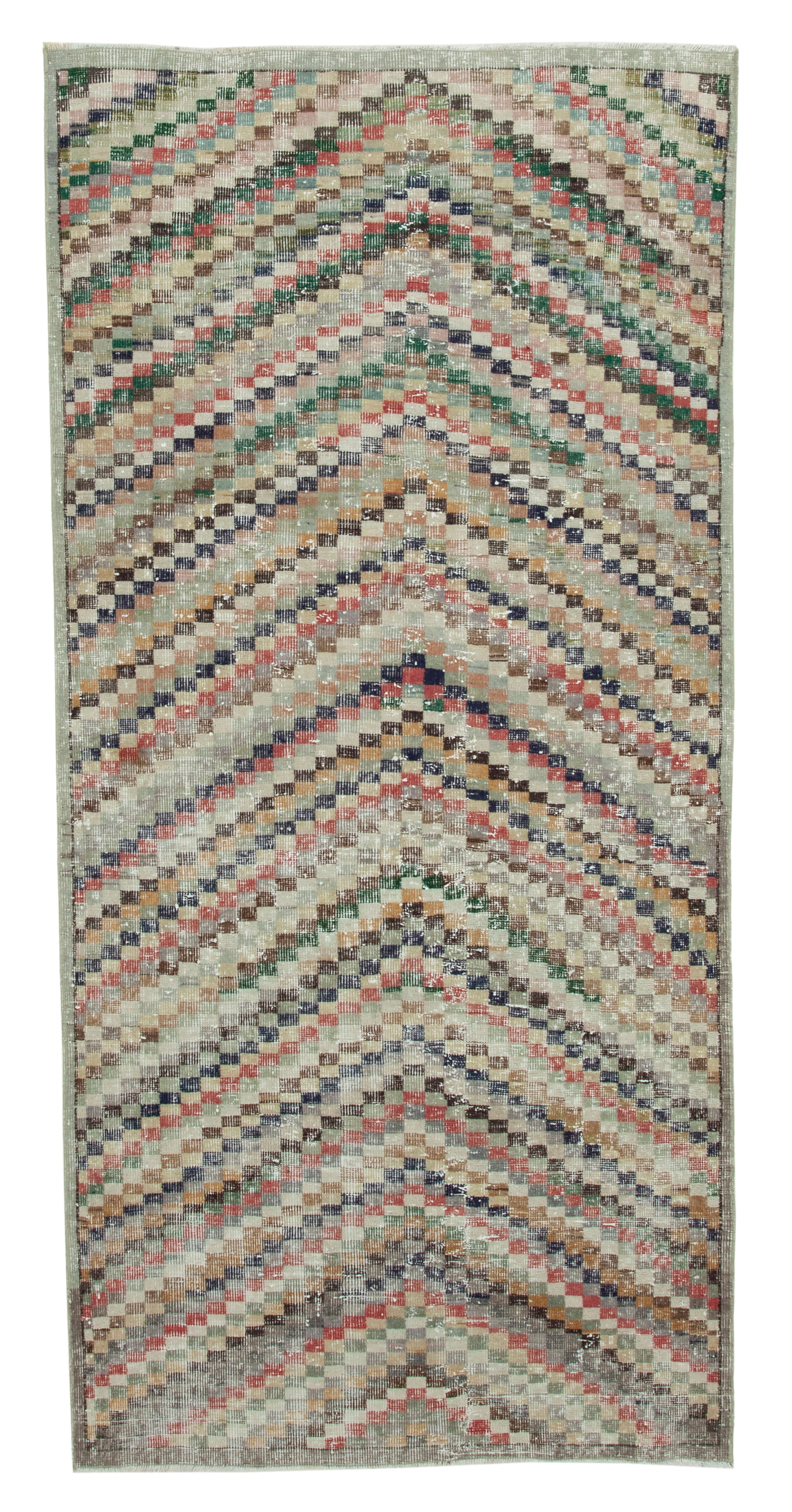 4x9 Multicolor Bohemian Rug  - 33200