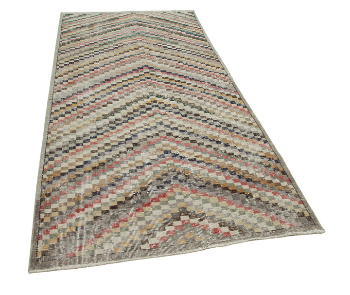 4x9 Multicolor Bohemian Rug  - 33200