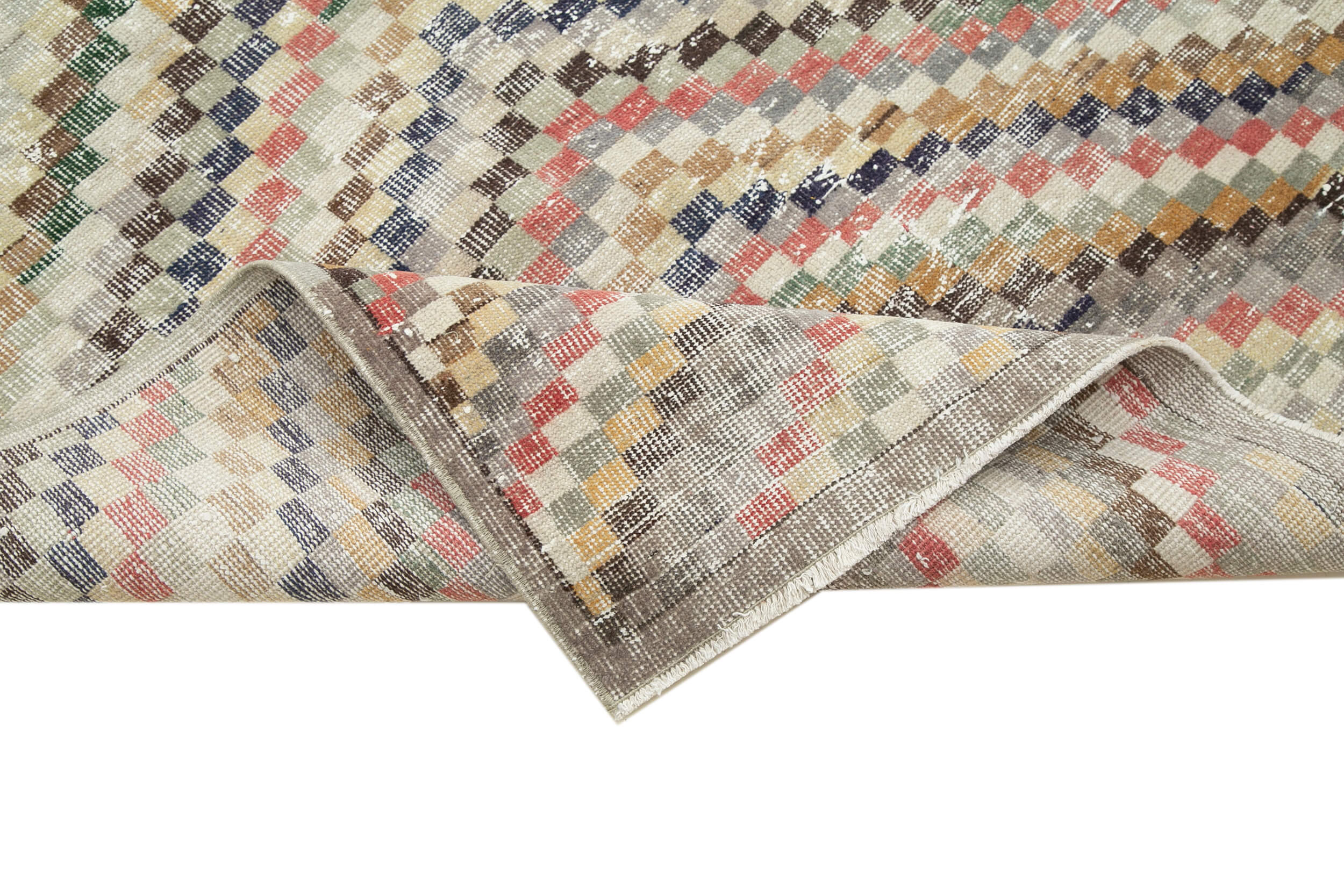 4x9 Multicolor Bohemian Rug  - 33200