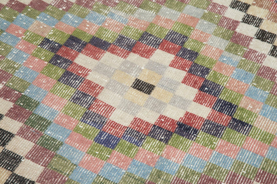 3x8 Multicolor Bohemian Runner Rug - 33201