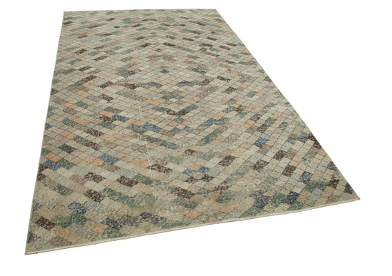 5x9 Multicolor Bohemian Rug  - 33202