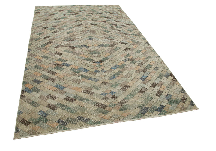 5x9 Multicolor Bohemian Rug  - 33202