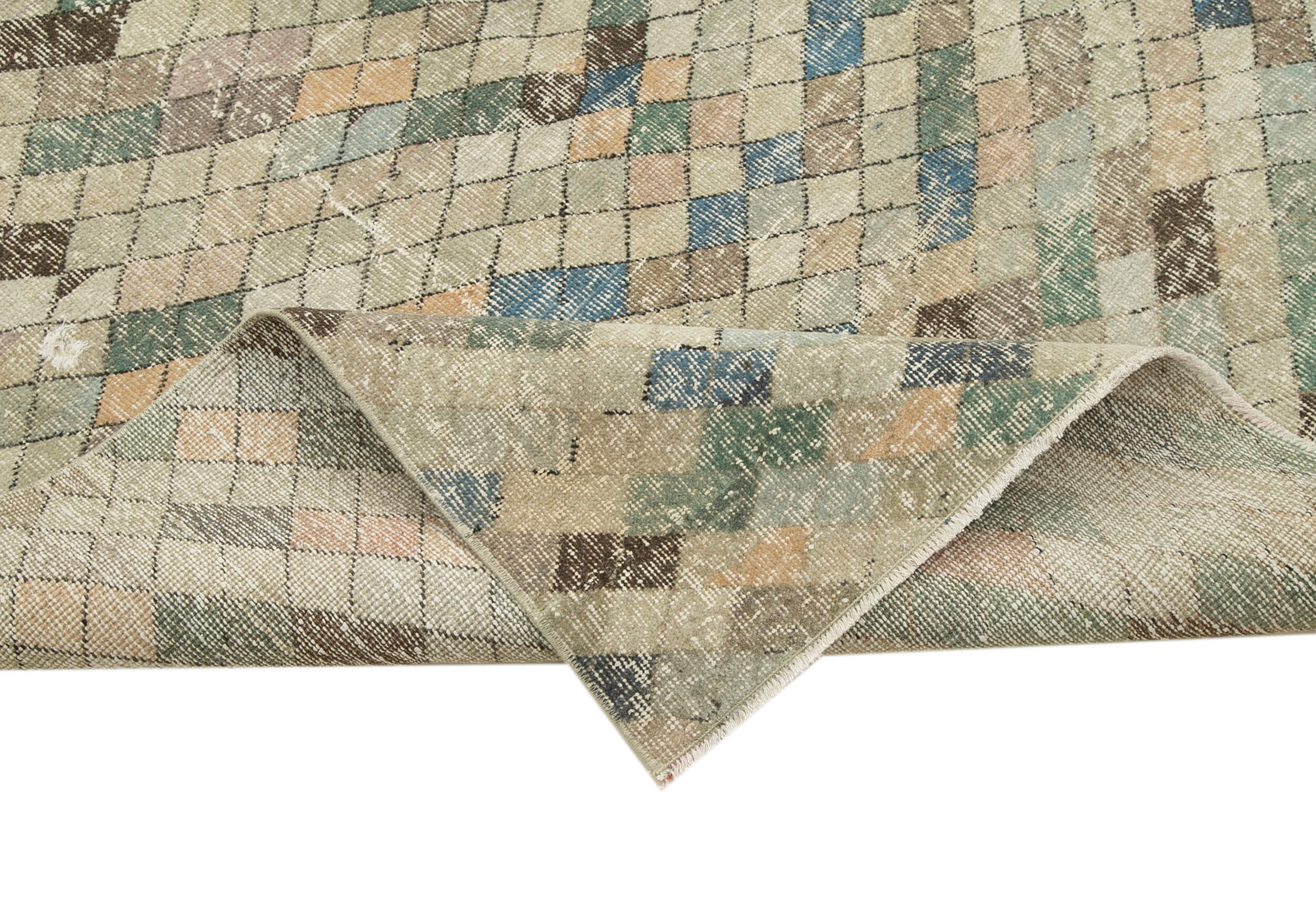 5x9 Multicolor Bohemian Rug  - 33202