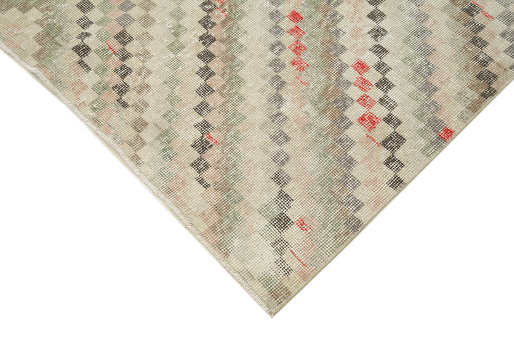 5x9 Beige Bohemian Rug  - 33204