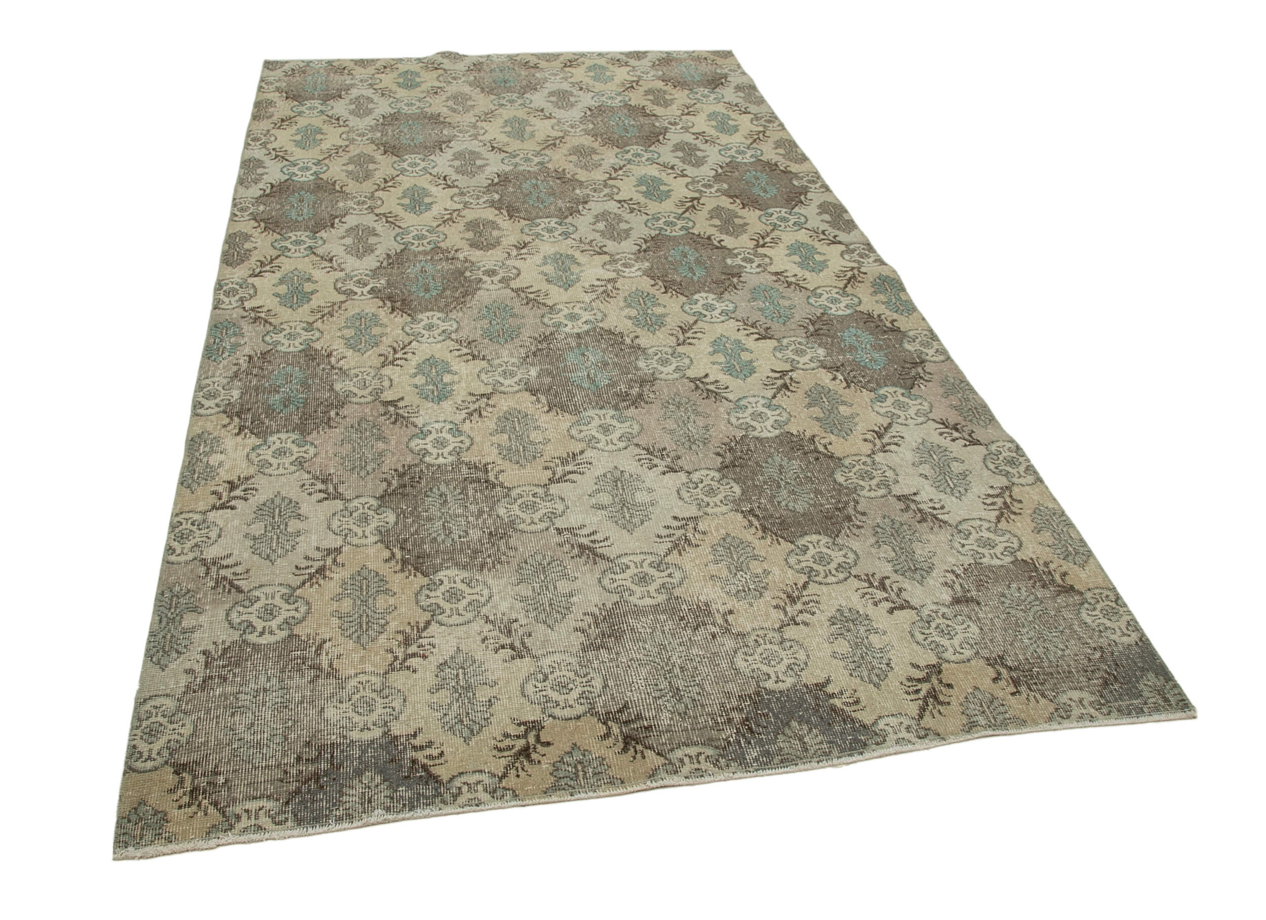 5x9 Multicolor Bohemian Rug  - 33208