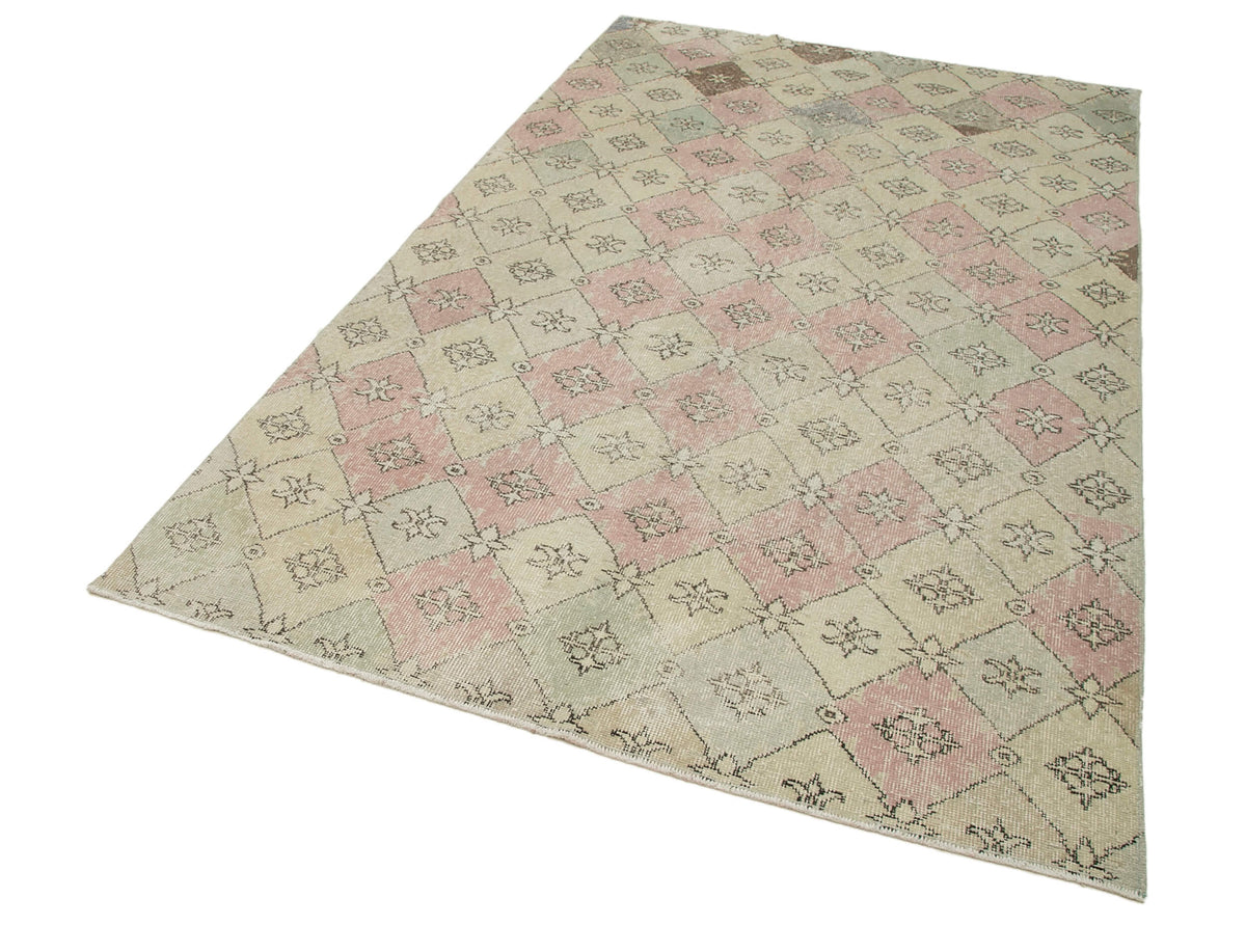 5x8 Multicolor Bohemian Rug  - 33209