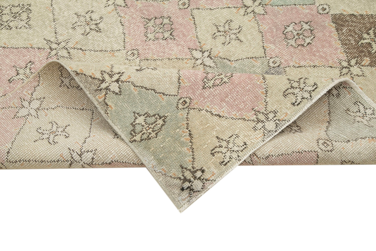 5x8 Multicolor Bohemian Rug  - 33209