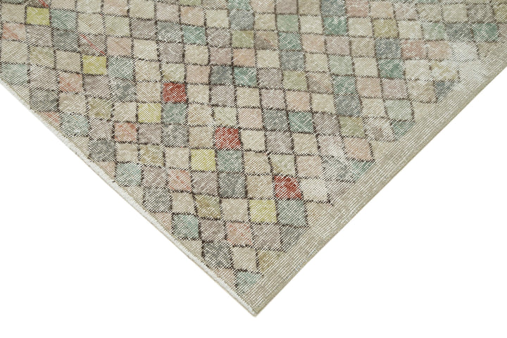 5x9 Multicolor Bohemian Rug  - 33210