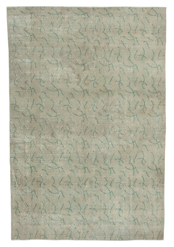 7x10 Beige Bohemian Rug  - 33212