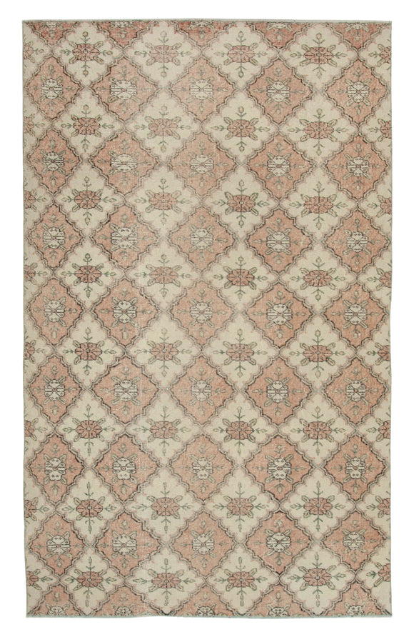 6x9 Multicolor Bohemian Rug  - 33214