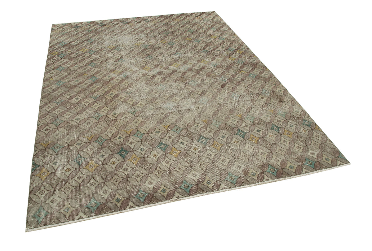 6x8 Multicolor Bohemian Rug  - 33219