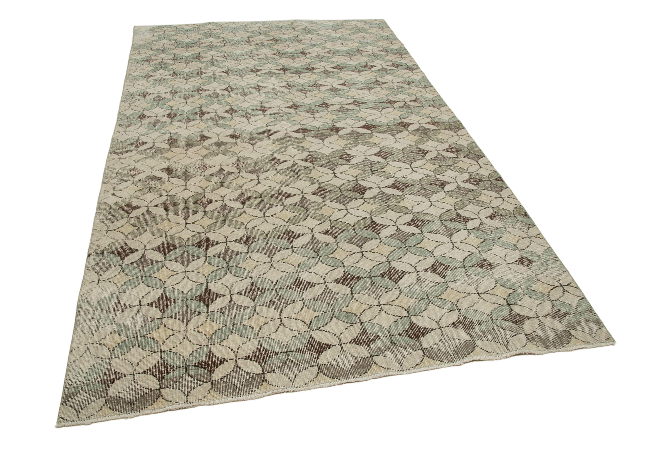 5x9 Multicolor Bohemian Rug  - 33223