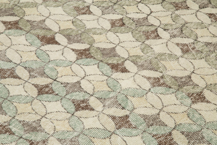 5x9 Multicolor Bohemian Rug  - 33223