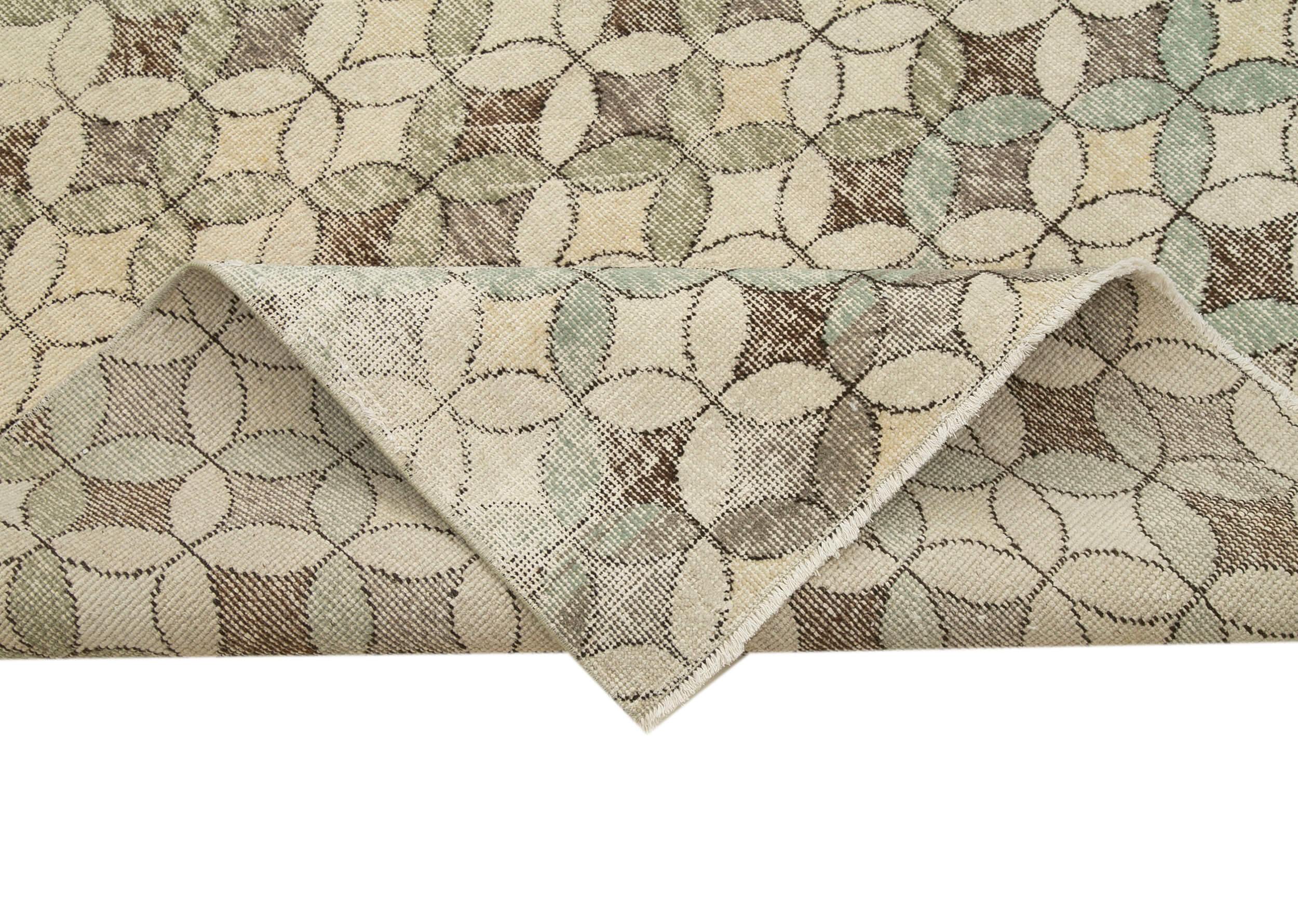5x9 Multicolor Bohemian Rug  - 33223
