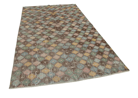 6x10 Multicolor Bohemian Rug  - 33226