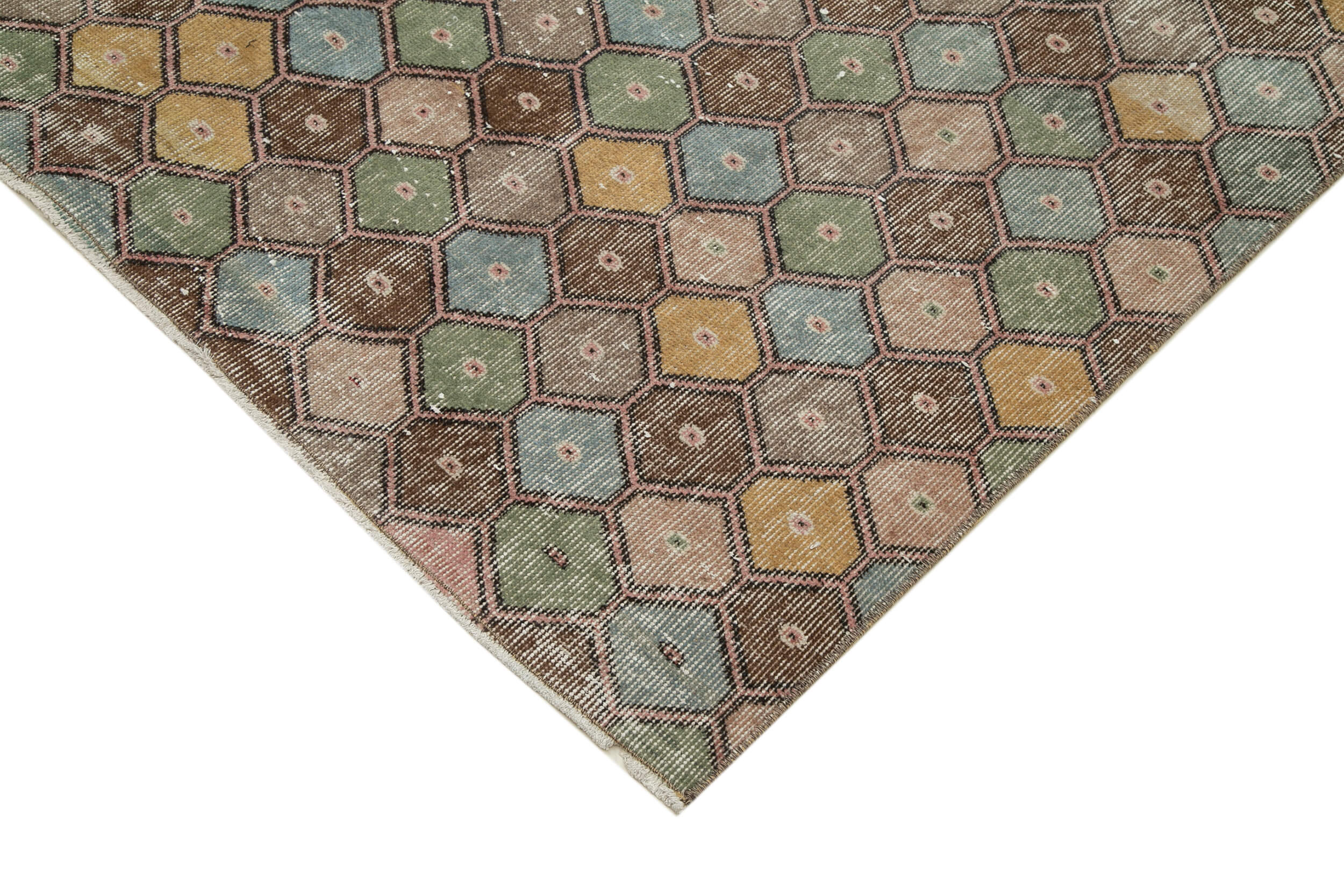 6x10 Multicolor Bohemian Rug  - 33226
