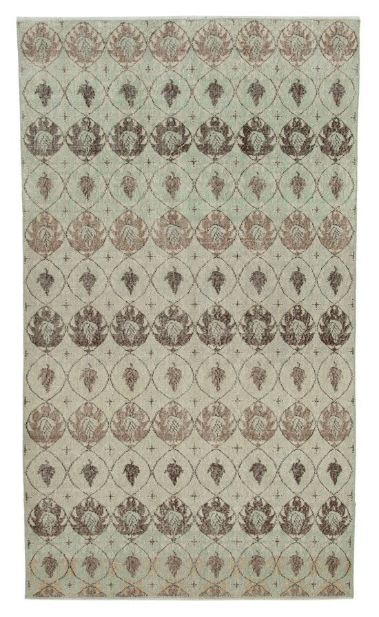 5x8 Beige Bohemian Rug  - 33228