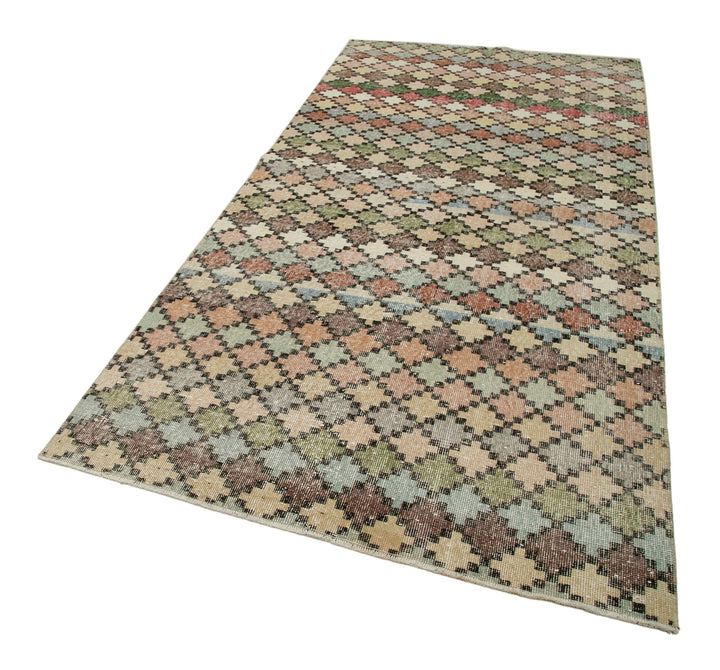 4x9 Multicolor Bohemian Rug  - 33242