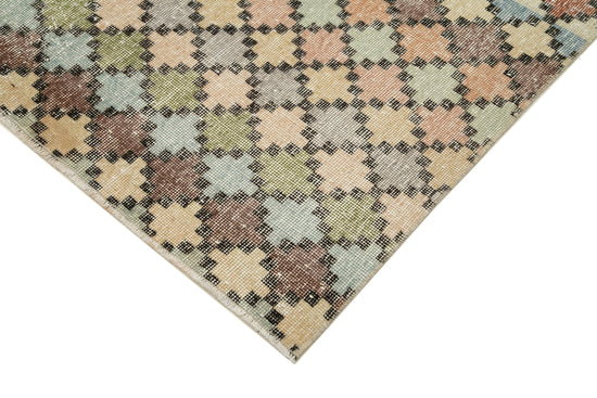 4x9 Multicolor Bohemian Rug  - 33242
