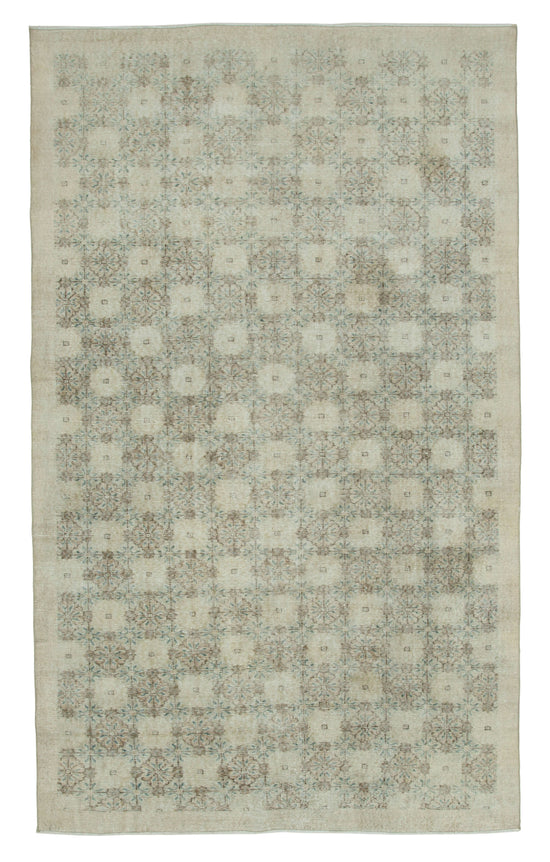6x10 Beige Bohemian Rug  - 33254