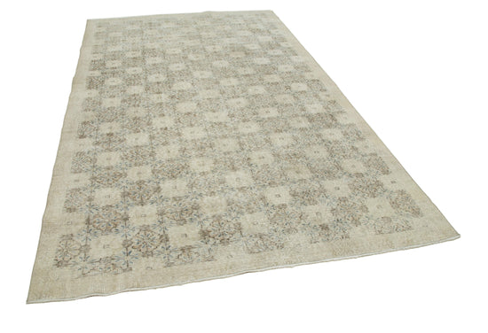 6x10 Beige Bohemian Rug  - 33254