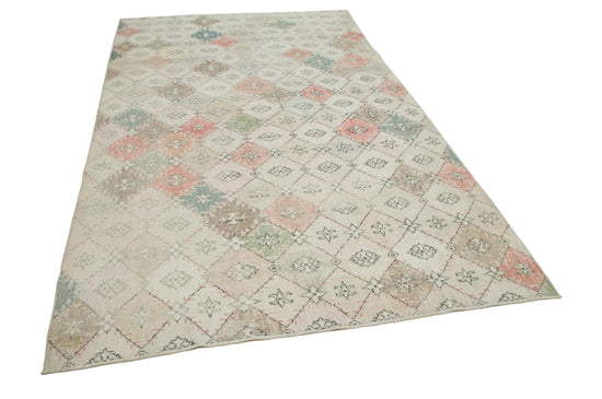 6x10 Beige Bohemian Rug  - 33258
