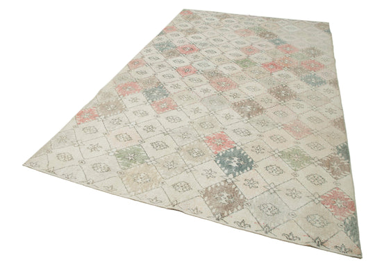 6x10 Beige Bohemian Rug  - 33258