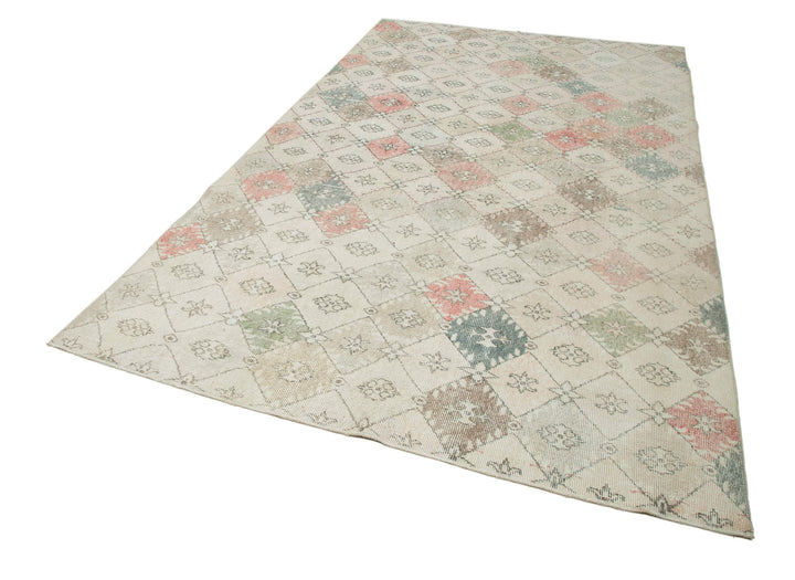 6x10 Beige Bohemian Rug  - 33258