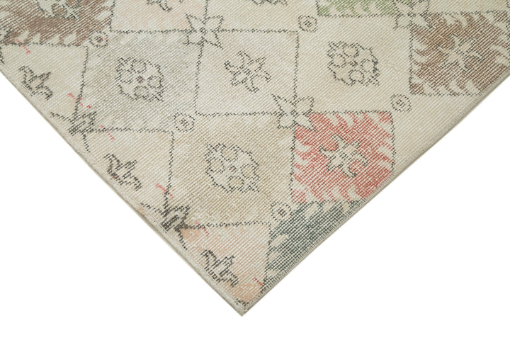 6x10 Beige Bohemian Rug  - 33258