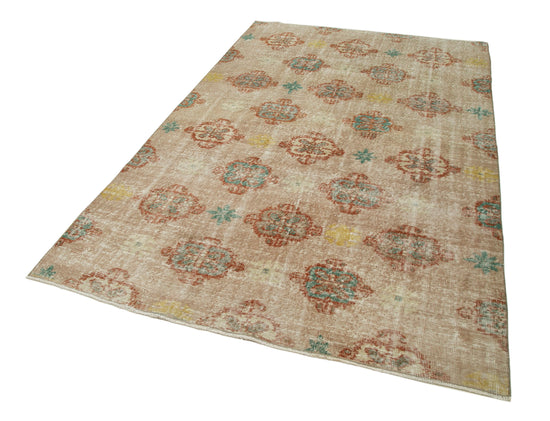 5x9 Multicolor Bohemian Rug  - 33259