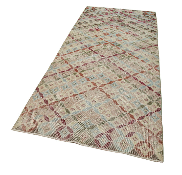 4x9 Multicolor Bohemian Runner Rug - 33260