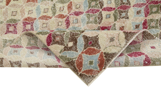 4x9 Multicolor Bohemian Runner Rug - 33260