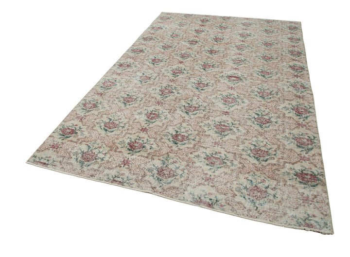 6x10 Beige Bohemian Rug  - 33261