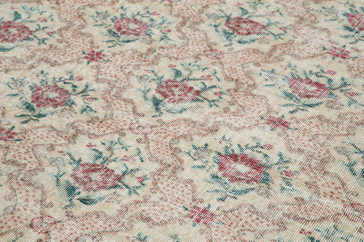 6x10 Beige Bohemian Rug  - 33261