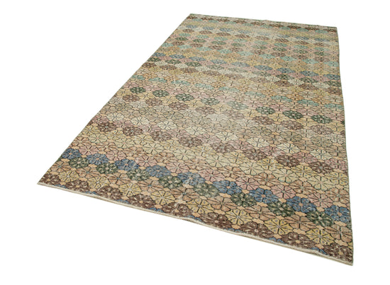 5x9 Multicolor Bohemian Rug  - 33268