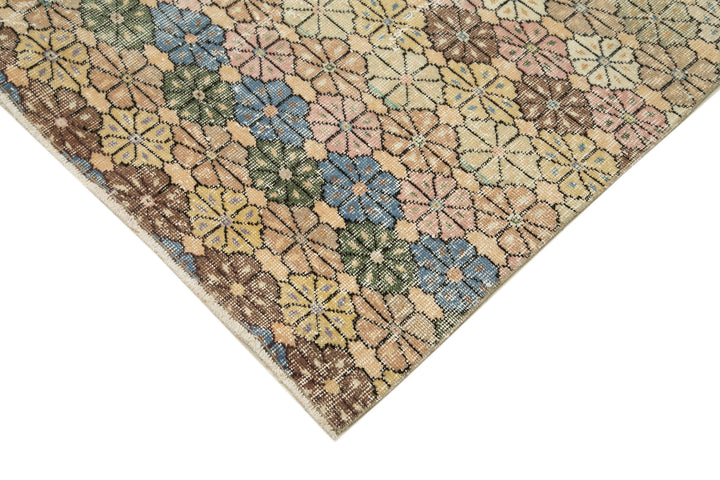 5x9 Multicolor Bohemian Rug  - 33268