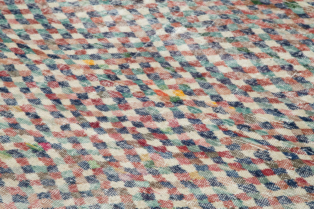 5x9 Multicolor Bohemian Rug  - 33269
