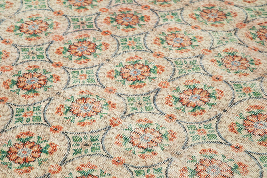 6x9 Beige Bohemian Rug  - 33273