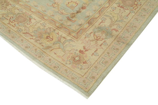 8x10 Green Oushak Rug - 33287