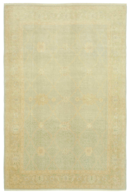 6x9 Yellow Oushak Rug - 33328