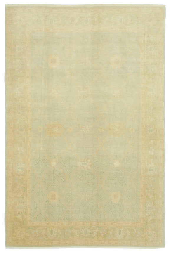 6x9 Yellow Oushak Rug - 33328
