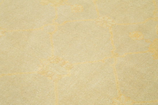 6x9 Yellow Oushak Rug - 33328