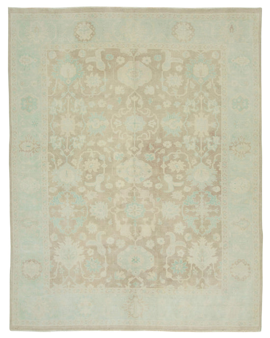 8x12 Beige Oushak Rug - 33355