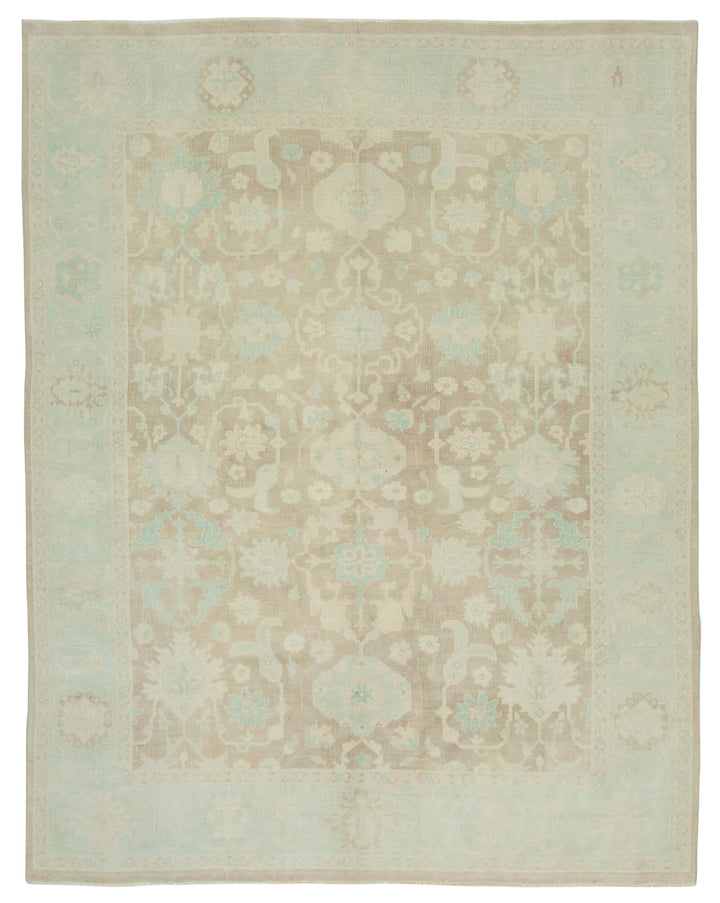 8x12 Beige Oushak Rug - 33355