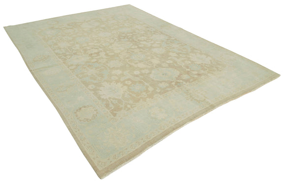 8x12 Beige Oushak Rug - 33355