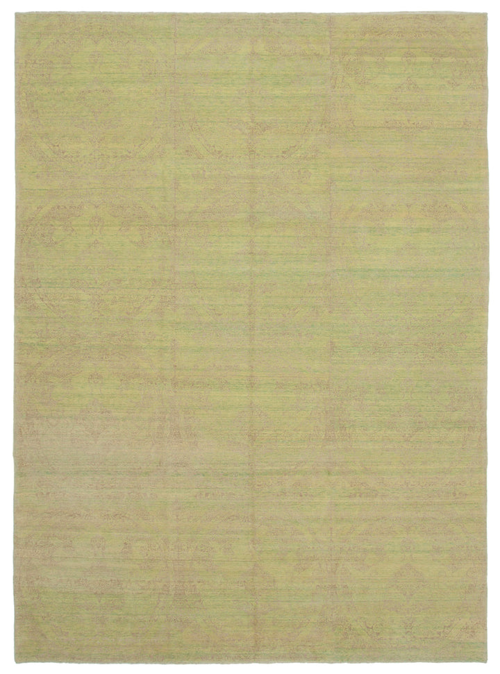 9x12 Green Oushak Rug - 33378