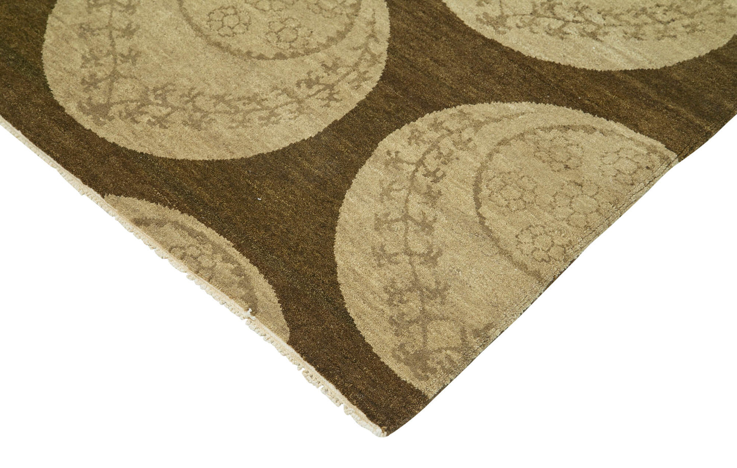 8x10 Hand-Knotted Wool Oushak Rug - 33380